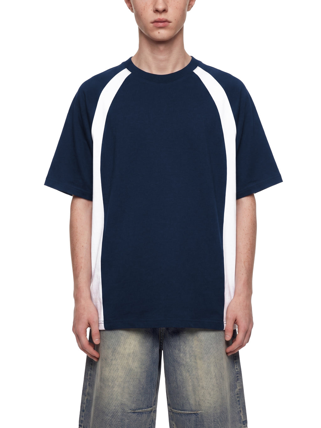 Unisex Raglan Color Block T-Shirt