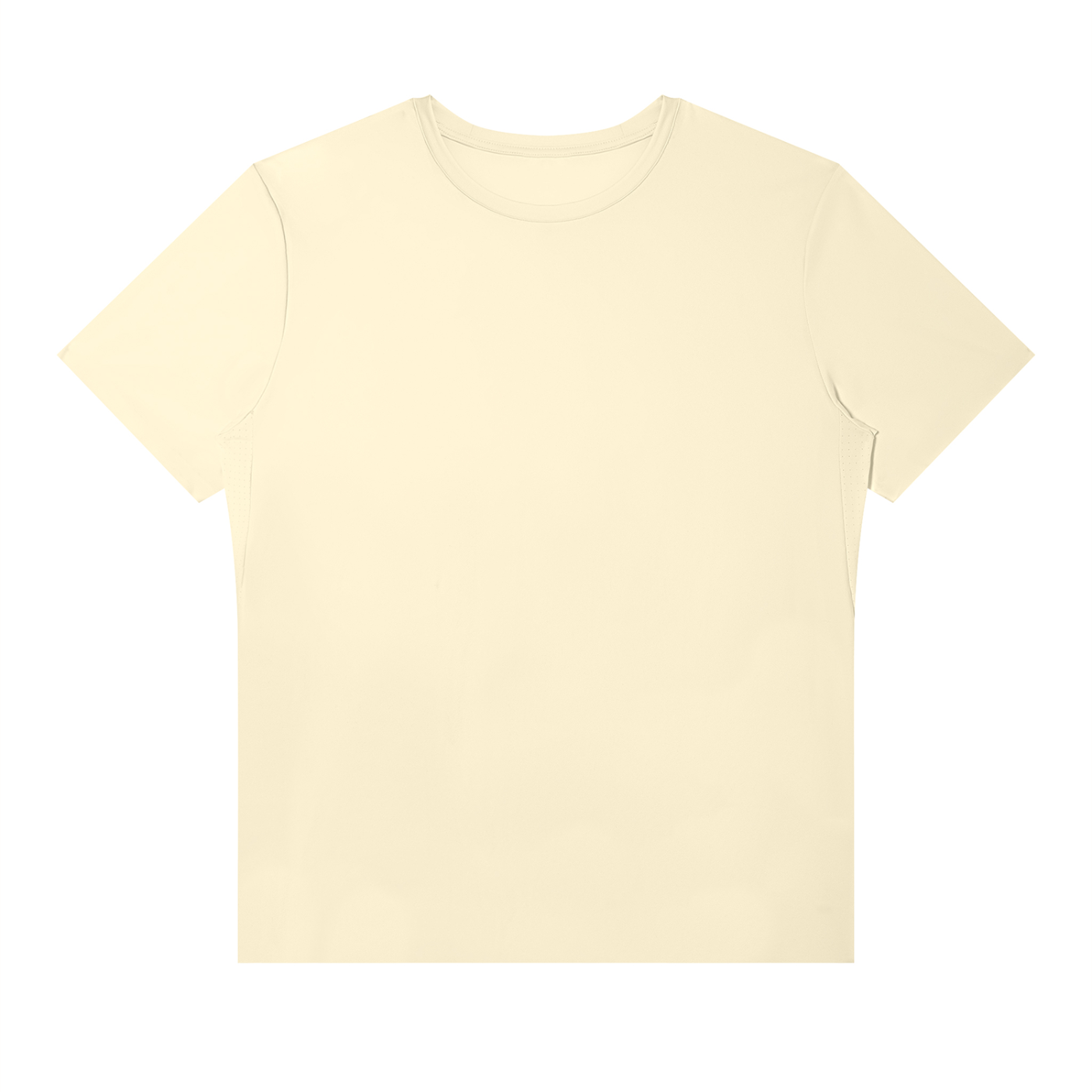Light Apricot Men’s Lightweight Performance T-Shirt front