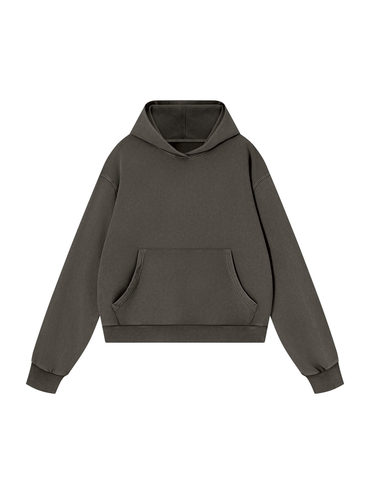 Unisex Mineral Wash Boxy Hoodie