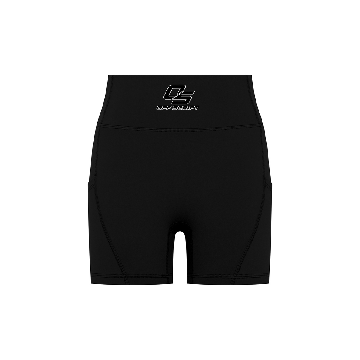 Off Script Women’s High-Waisted Pocket Biker Shorts