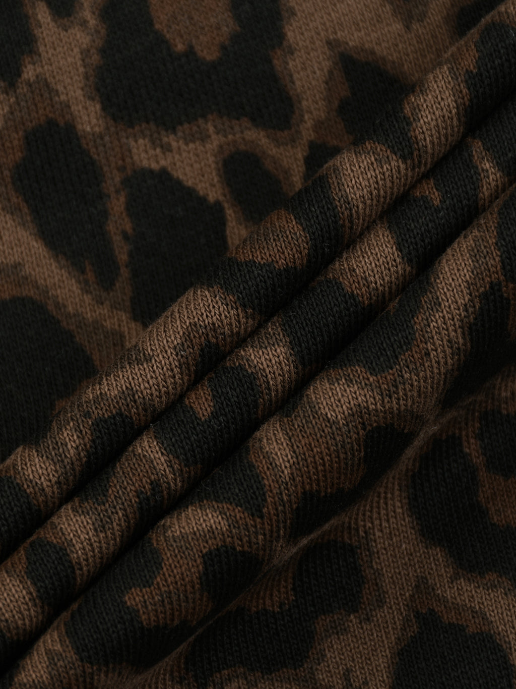 Unisex Heavyweight Leopard Drawstring Shorts