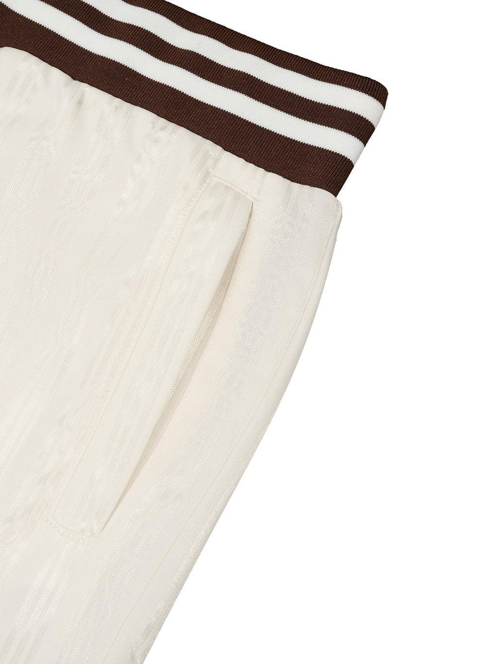 Unisex Striped Drawstring Shorts