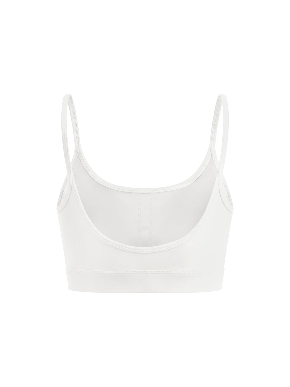 Women's Solid U-Neck Sports Bra