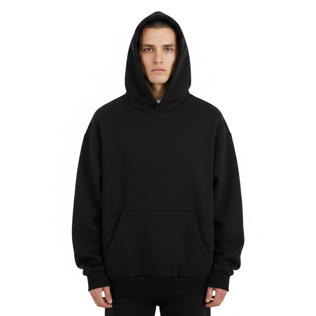 Essential Heavyweight Boxy Fleece Hoodie