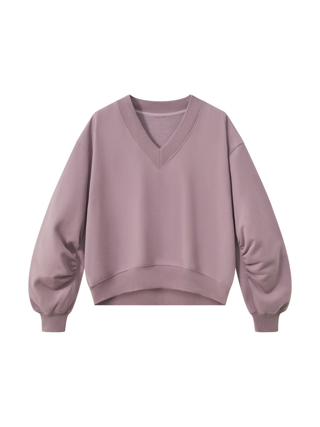 Women’s Crop V-Neck Sweatshirt