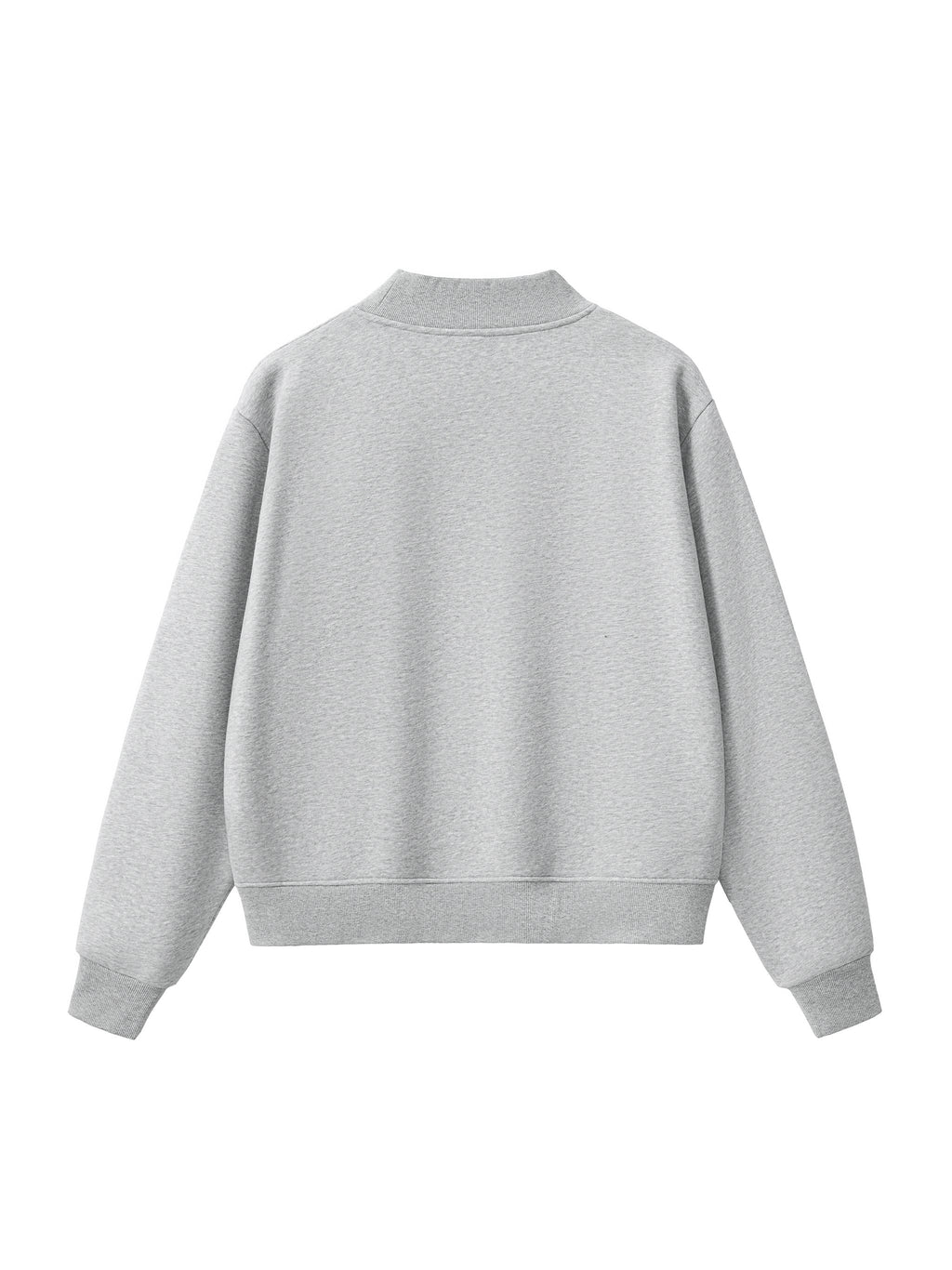Essential Fleece Mock-Neck Crew Sweatshirt – product view 13