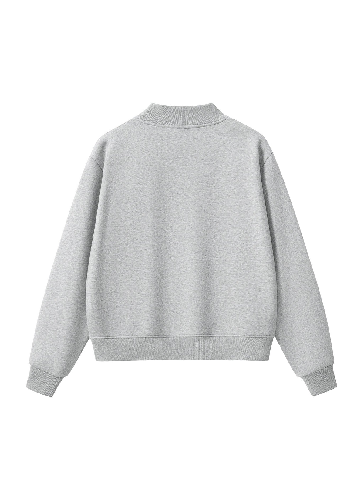 Essential Fleece Mock-Neck Crew Sweatshirt – product view 13