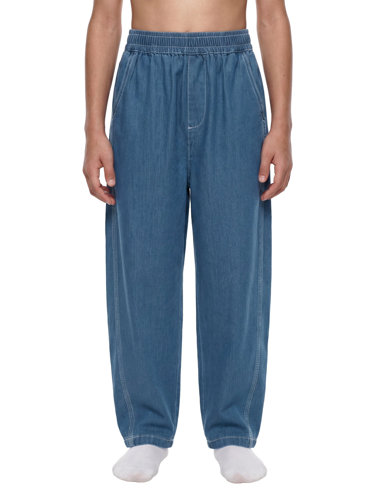 Kids' Vintage-Wash Straight-Leg Jeans