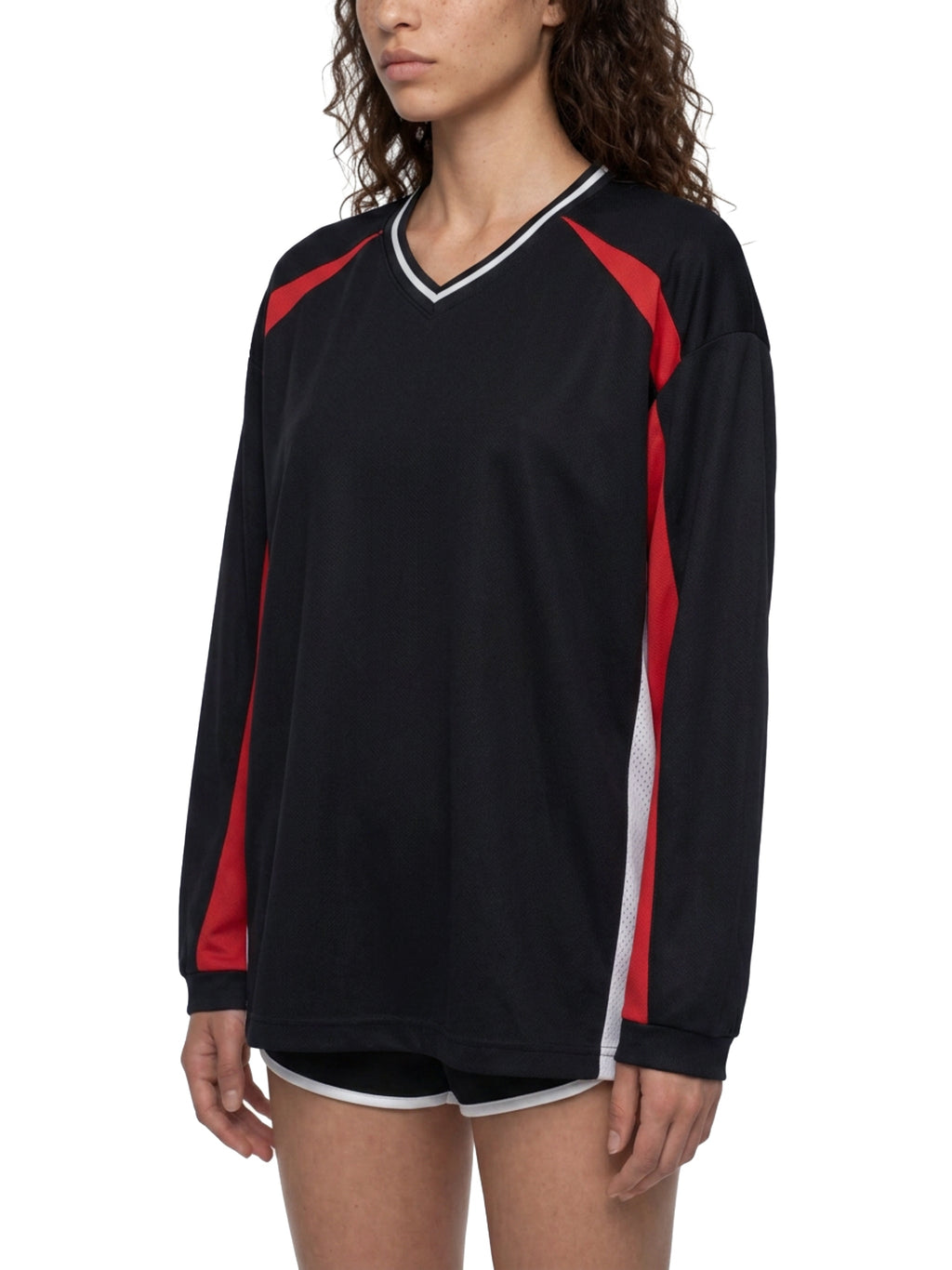 Unisex Colour Block Long Sleeve Jersey