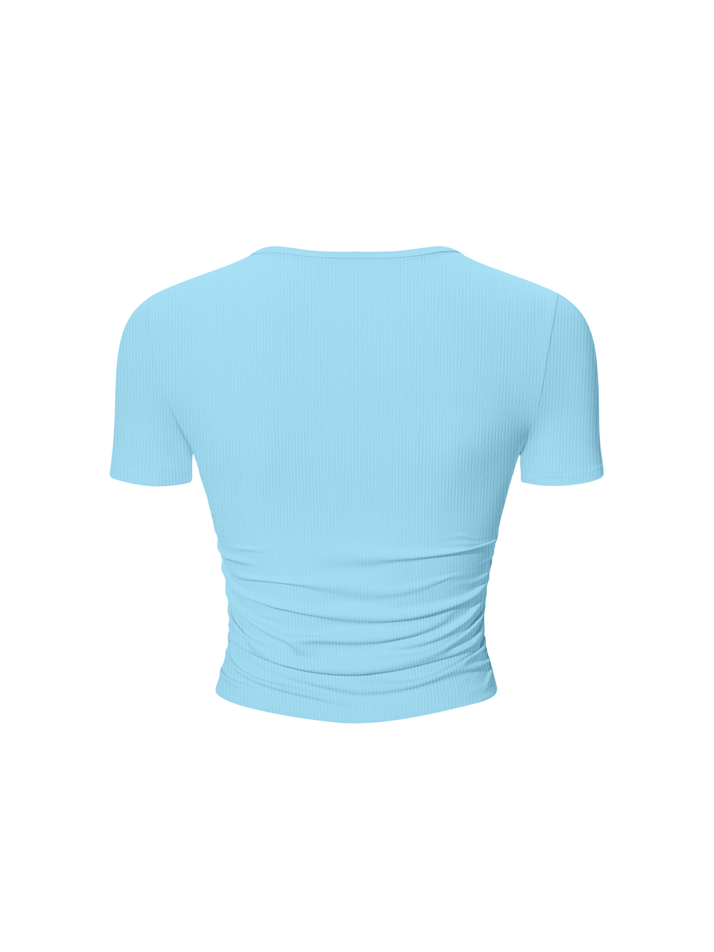 Ruched Bodycon Crop Top