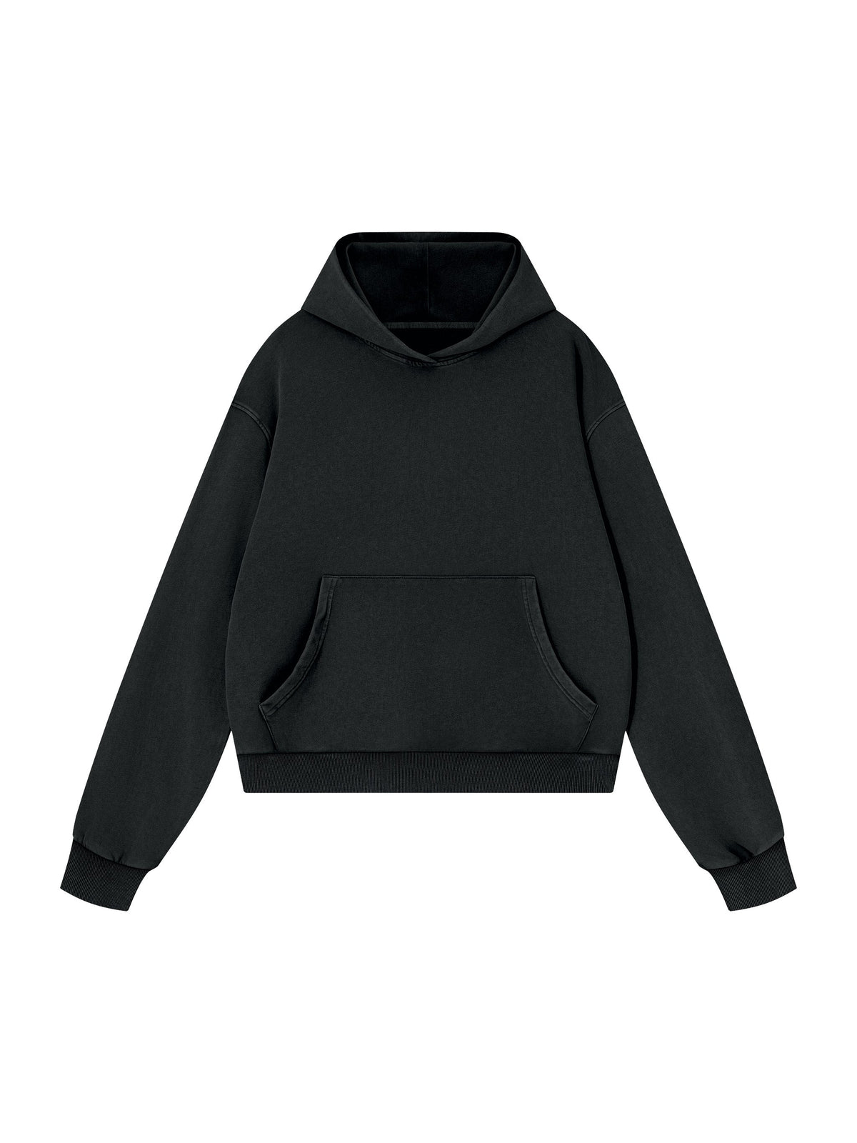 Unisex Mineral Wash Boxy Hoodie