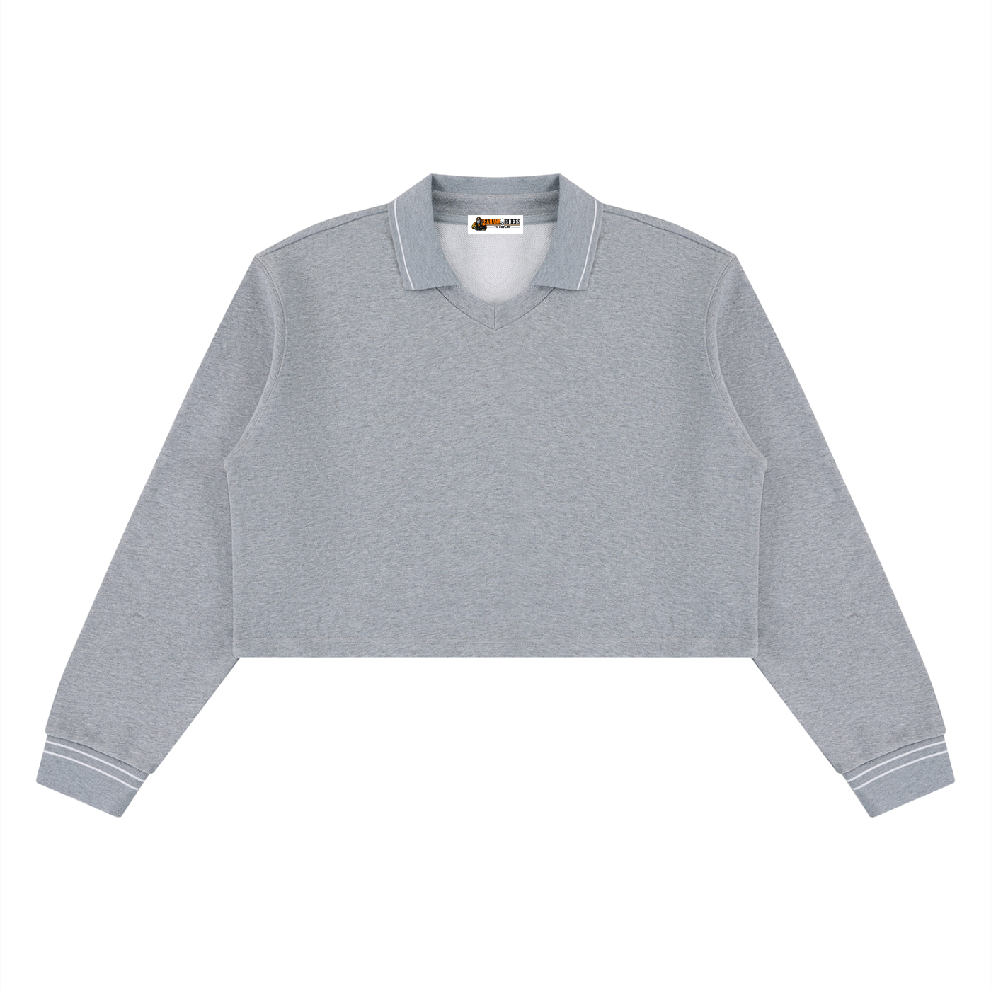 Women’s Crop Collared Sweatshirt