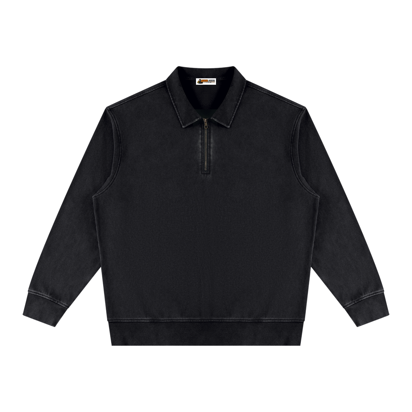 Unisex Vintage Wash Quarter-Zip Sweatshirt