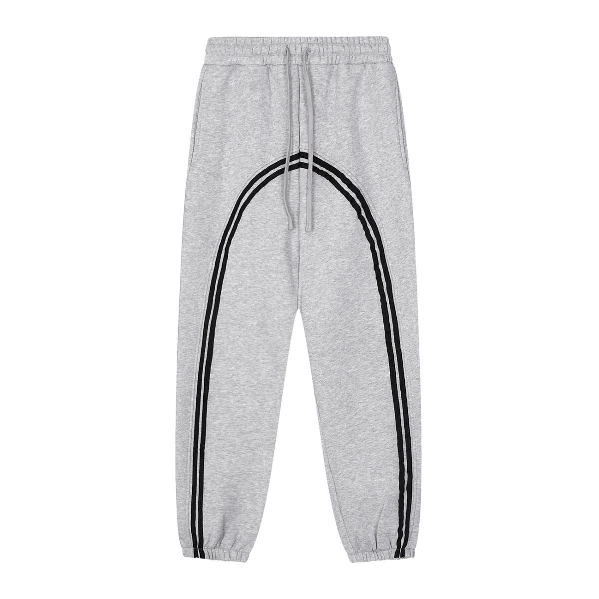 Unisex Sun-Fade Contrast-Tape Fleece Jogger Sweatpants product image