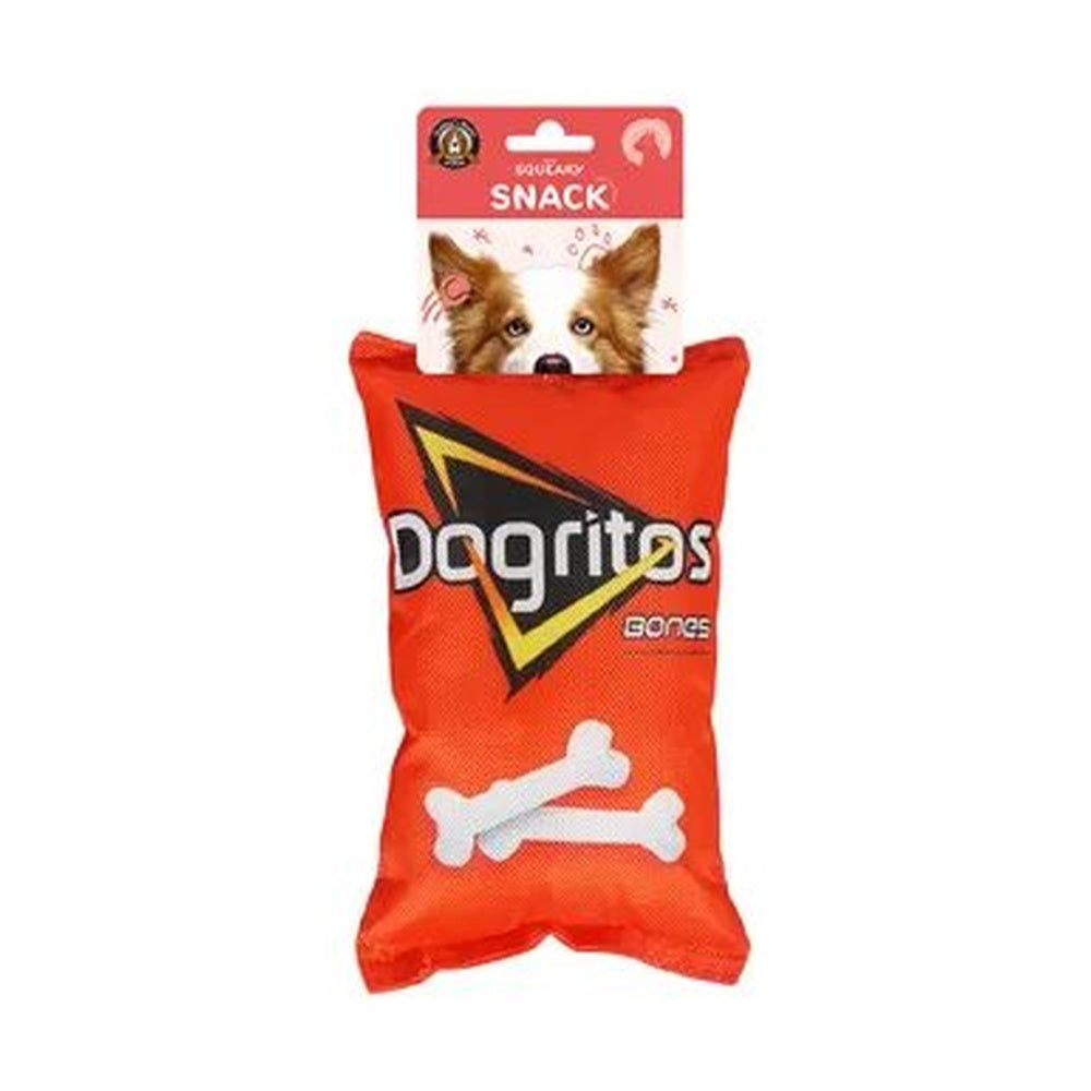 Dogritos crinkly chips dog toy