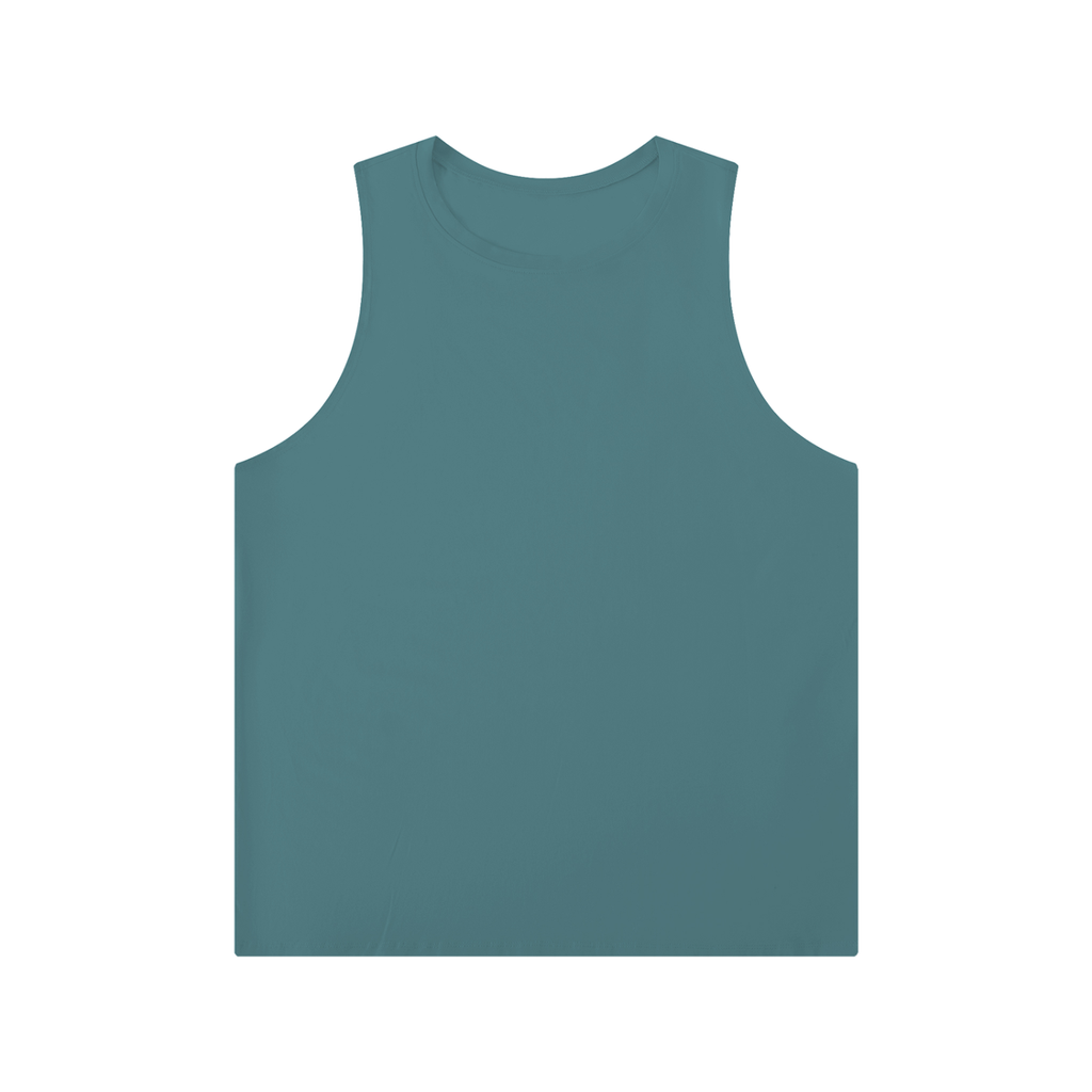 Men's Solid Colour Crewneck Tank Top