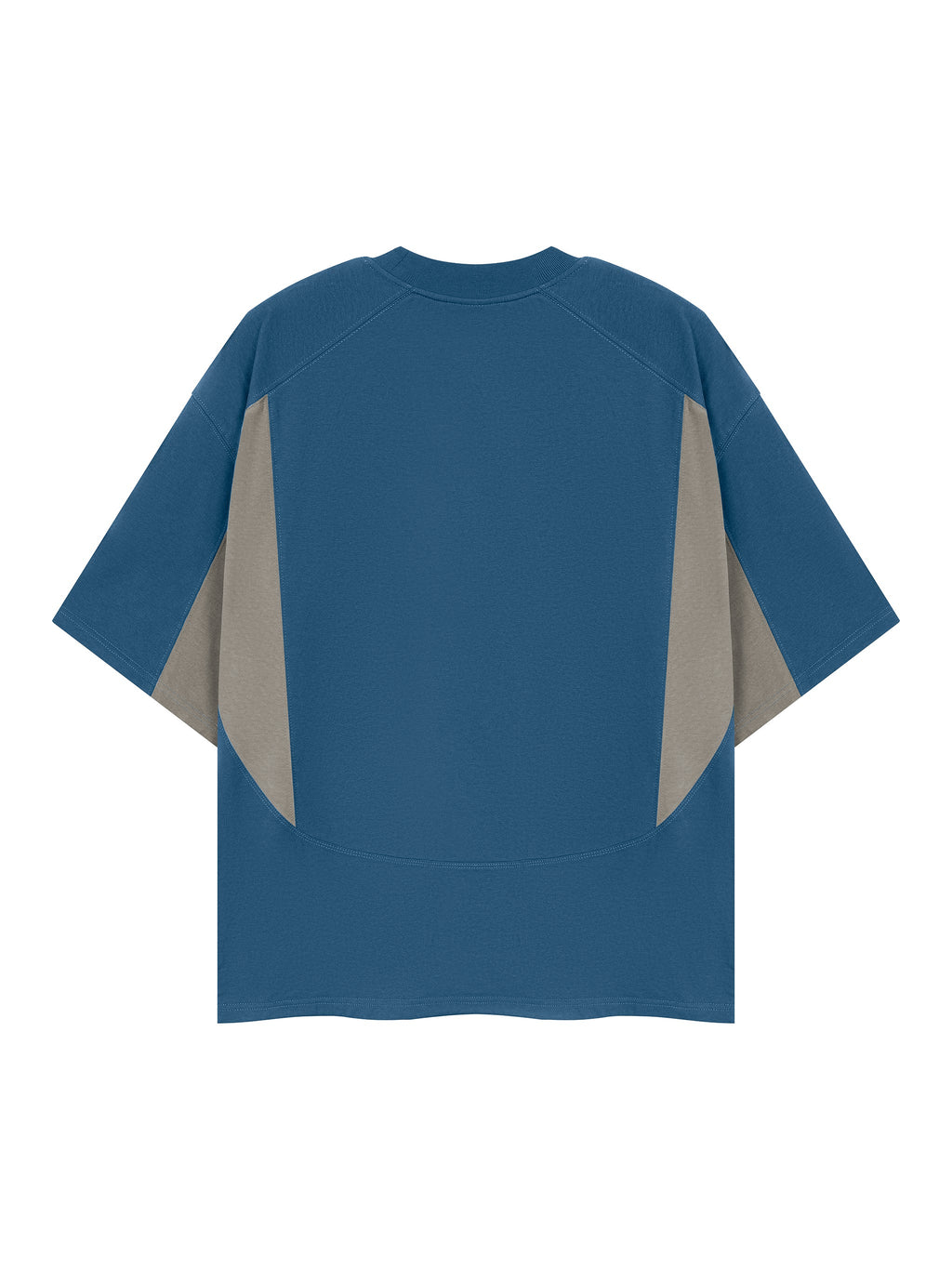 Unisex Color Block Paneling T-Shirt