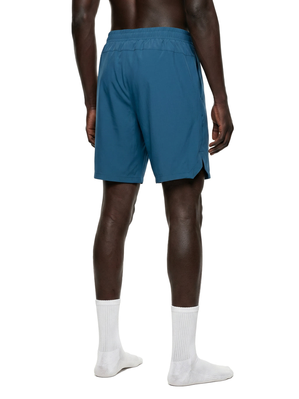 Men’s Solid Elastic Waist Shorts