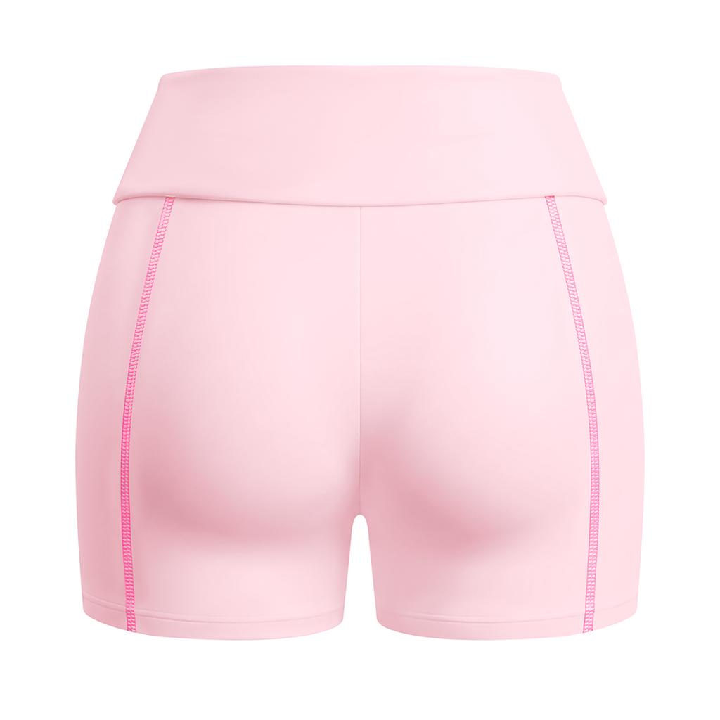 Off Script Women’s Contrast Stitch Biker Shorts