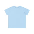 Essential kids’ cotton T-shirt in Light Blue — front view