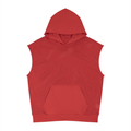 Unisex Panel Mesh Sleeveless Hoodie