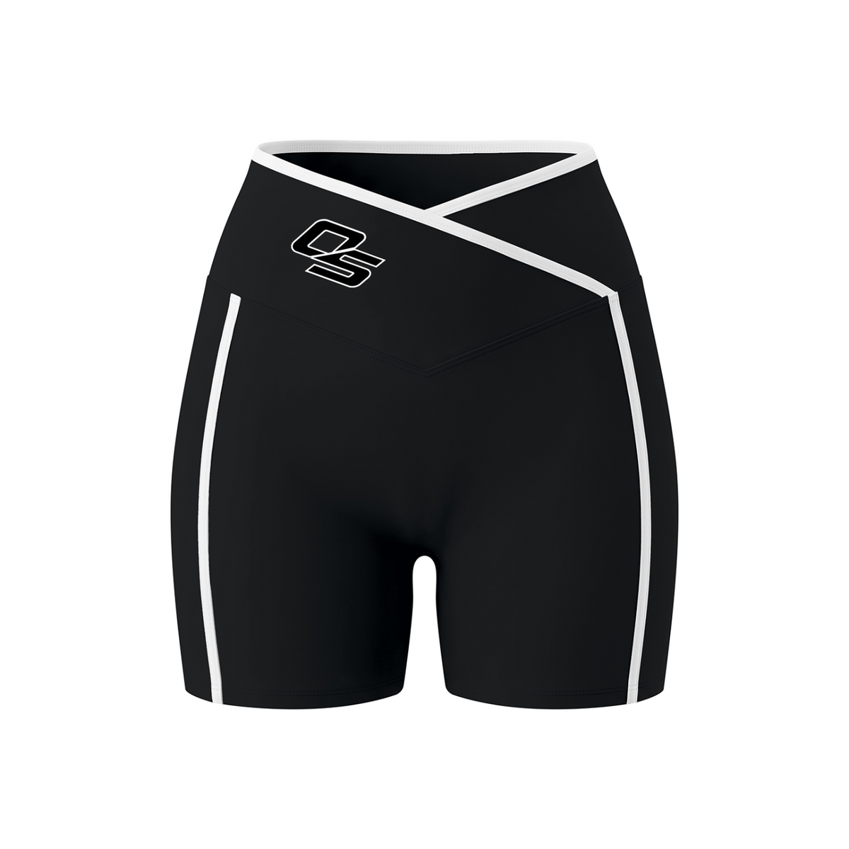 Off Script Women’s High-Rise Colour-Block Yoga Shorts