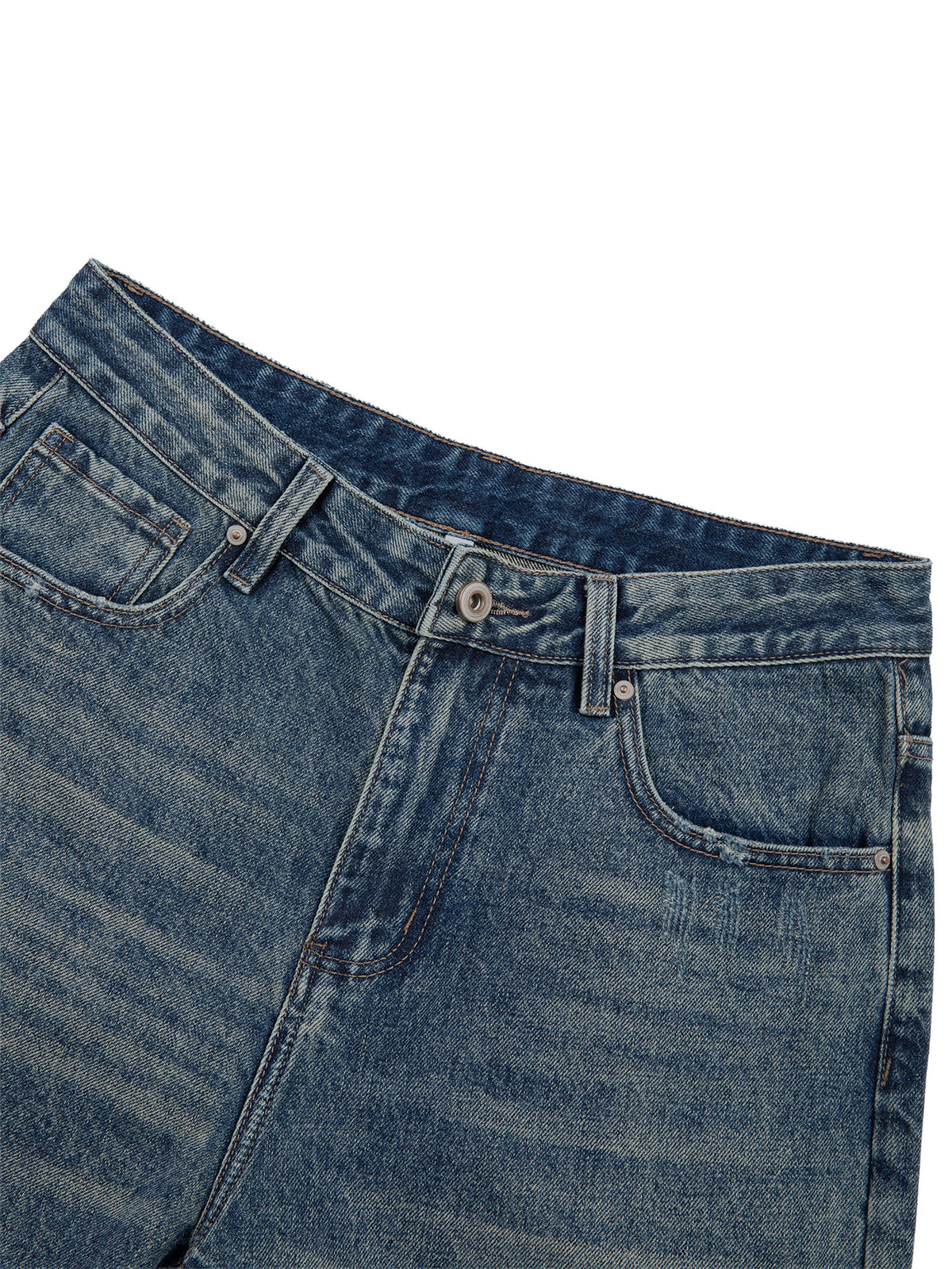 Men's Vintage Wash Denim Jeans