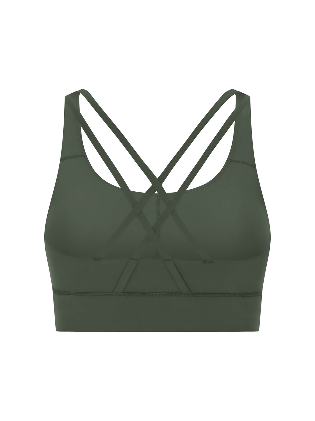 Strappy Criss-Cross Sports Bra