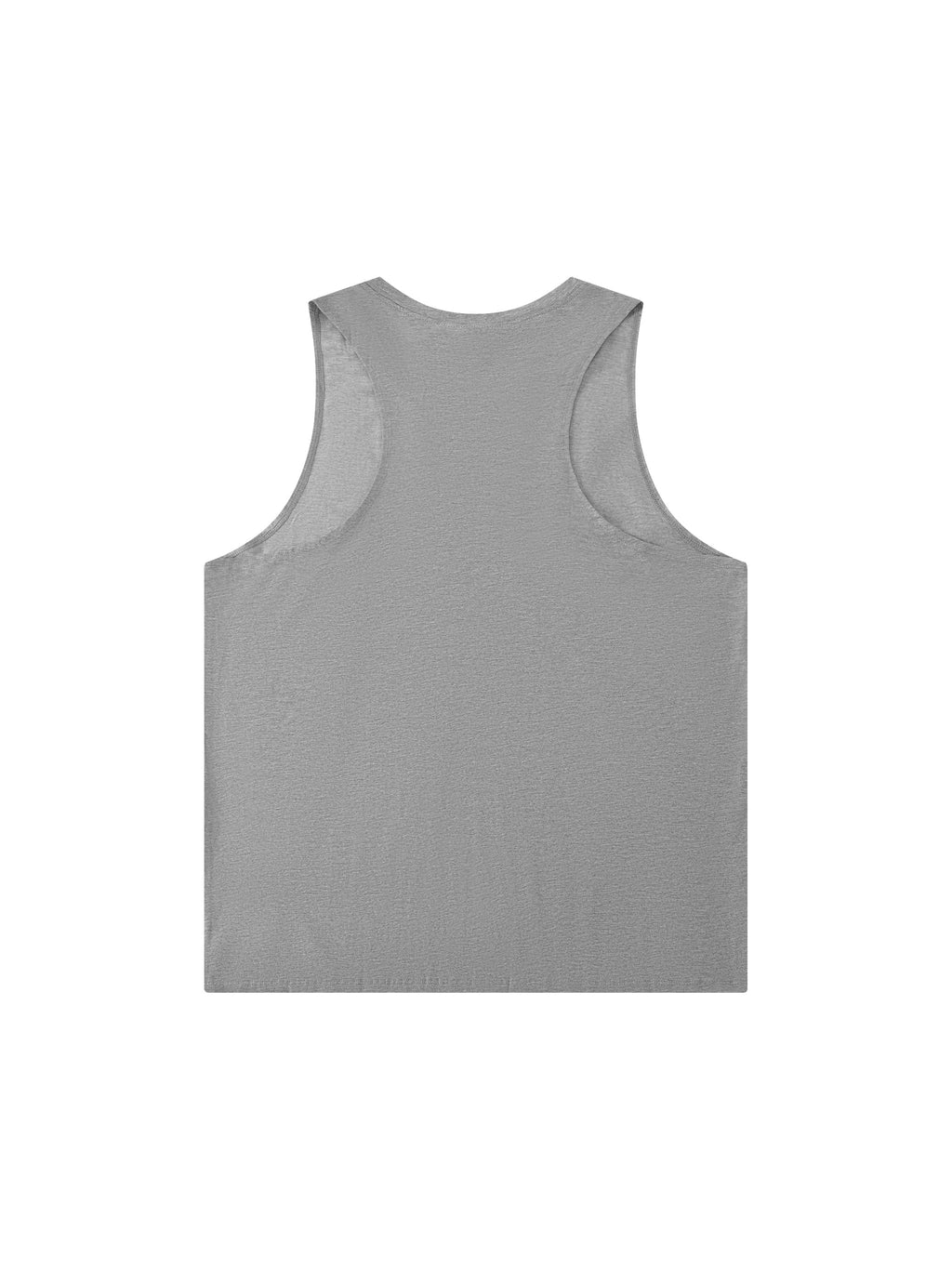 Men's Solid Colour Crewneck Tank Top