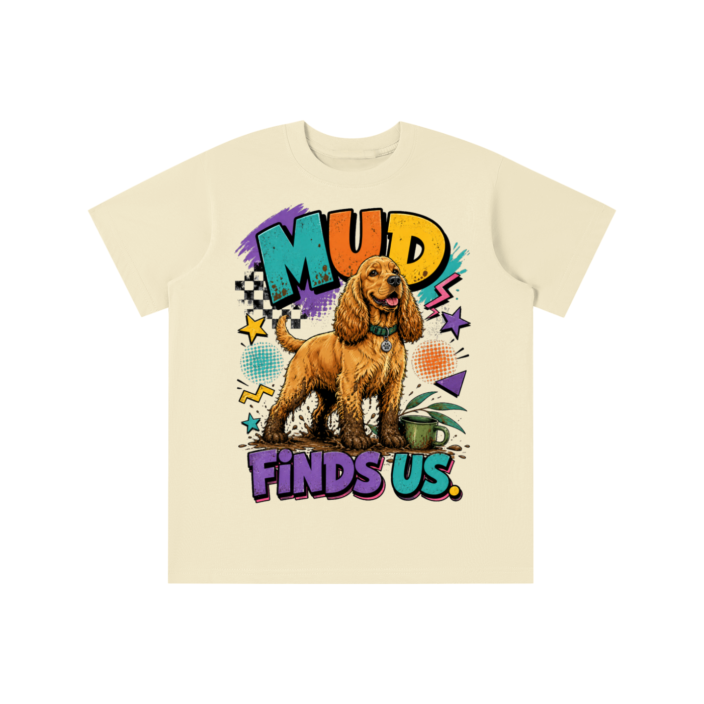 The Mud Finds Us Essential Kids’ Cotton T-Shirt