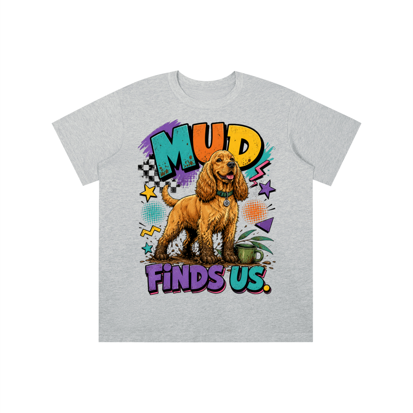 The Mud Finds Us Essential Kids’ Cotton T-Shirt