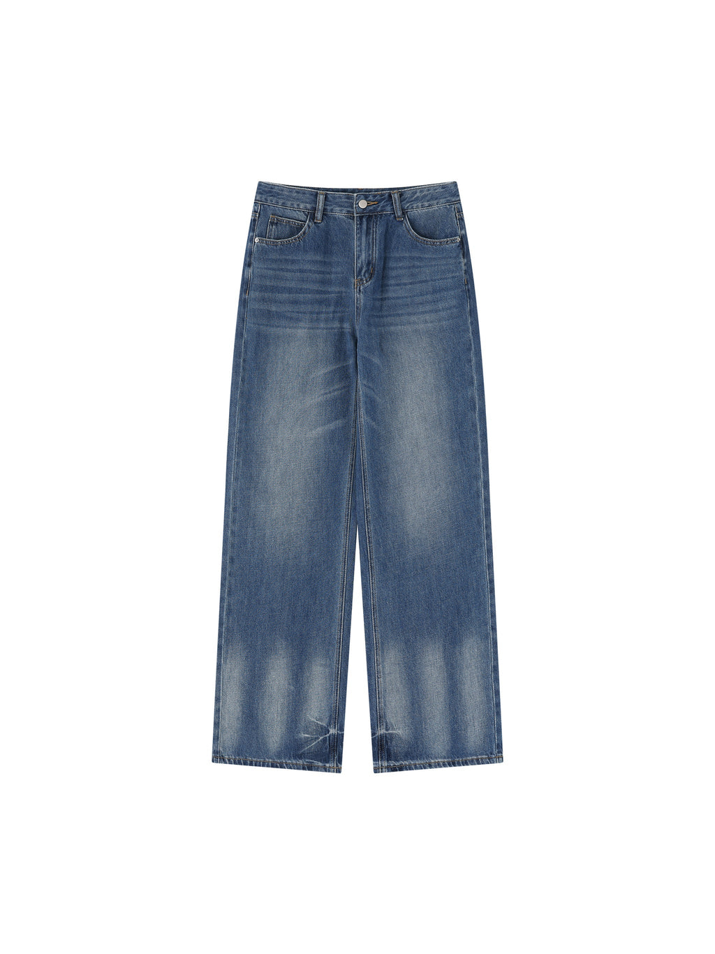 Women’s Vintage Wash Wide Leg Jeans