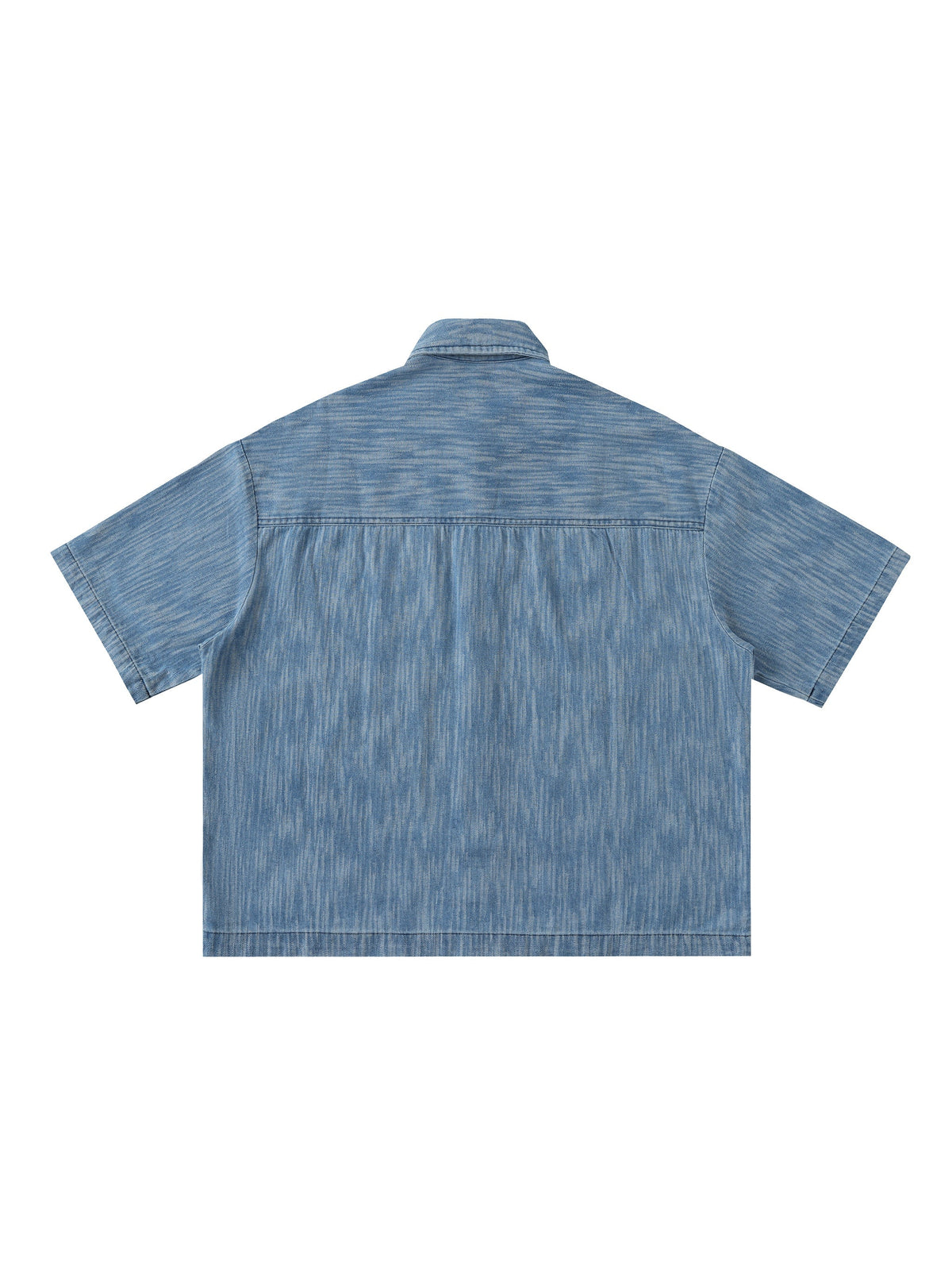 Distressed Wash Short Sleeve Shirt