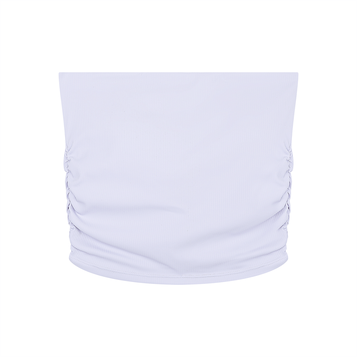 Women’s Ruched Cropped Yoga Tube Top