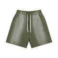 Sun-Faded Distressed Shorts