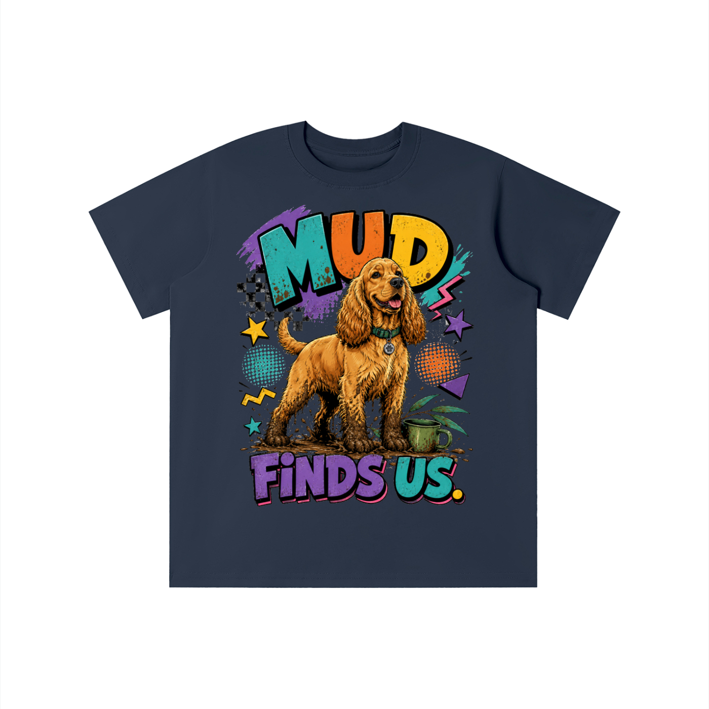 The Mud Finds Us Essential Kids’ Cotton T-Shirt