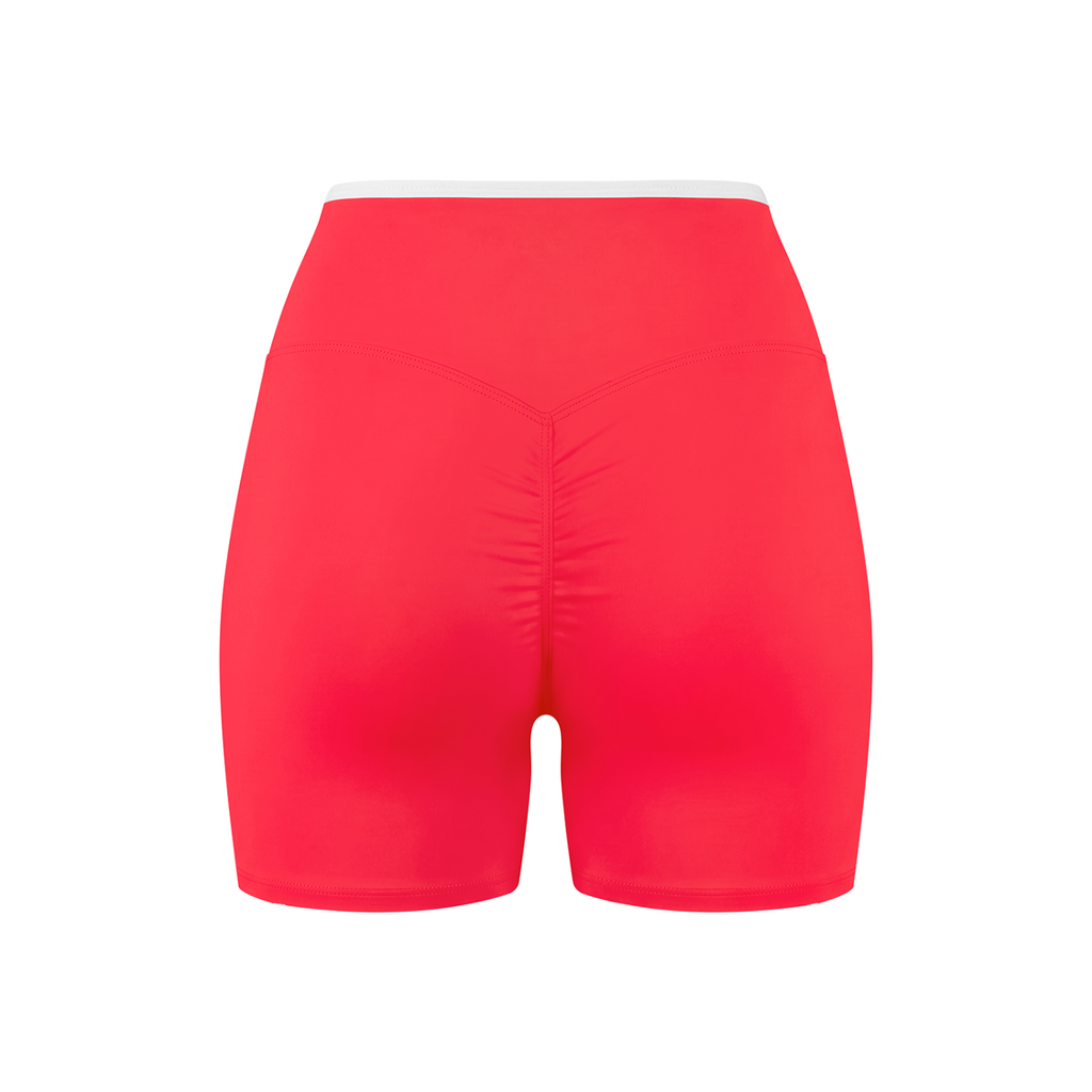 Off Script Women’s High-Rise Colour-Block Yoga Shorts