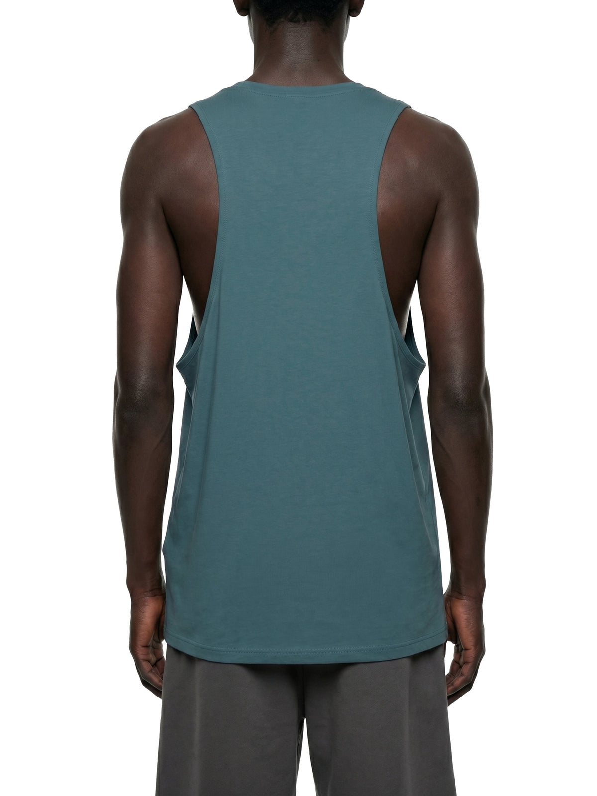Men's Solid Colour Crewneck Tank Top