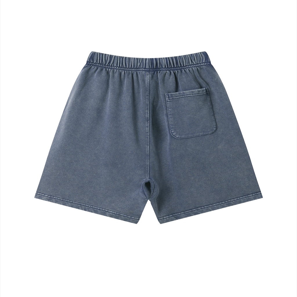 Unisex Vintage Wash Cotton Shorts