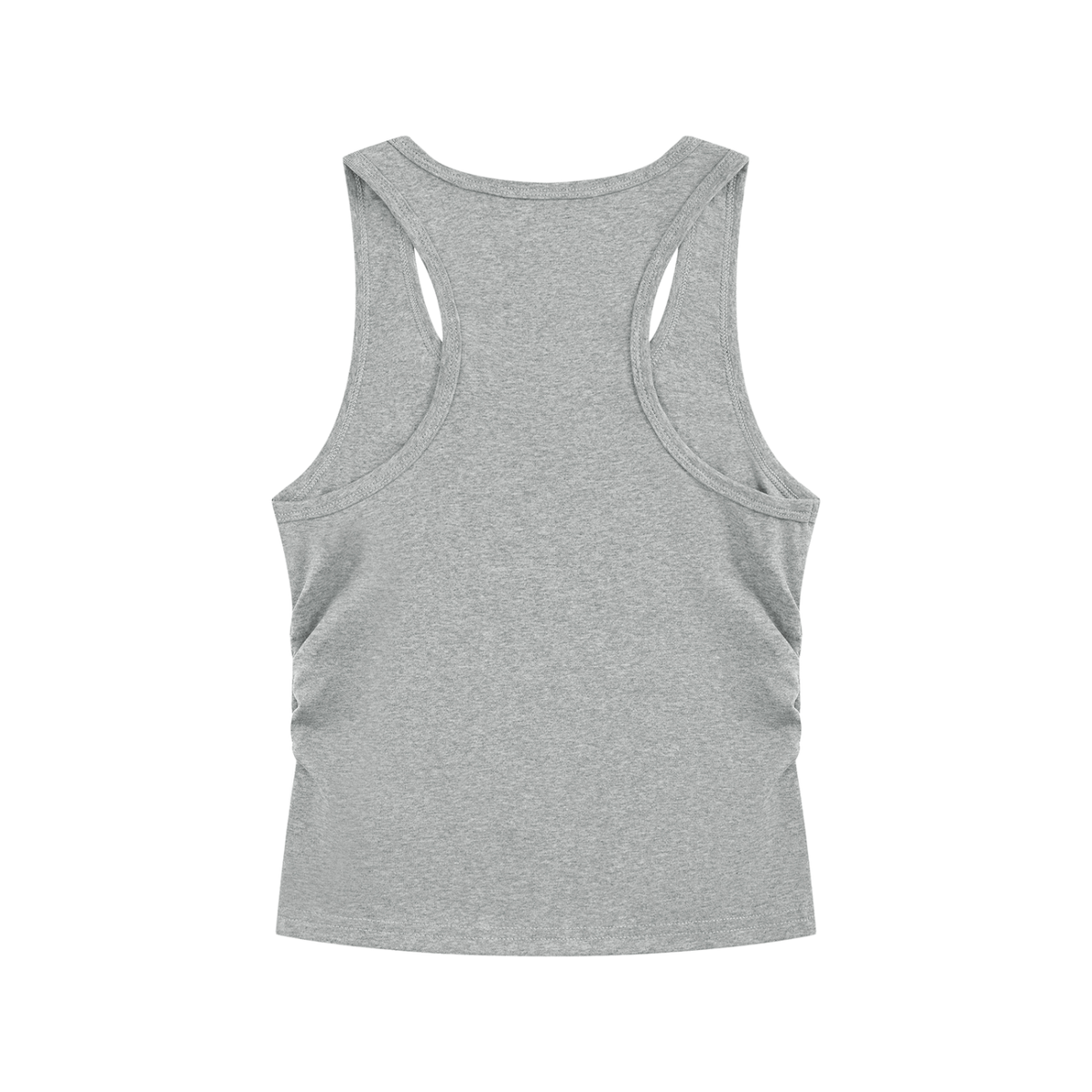 Celestial Butterfly Ruched Cropped Tank Top