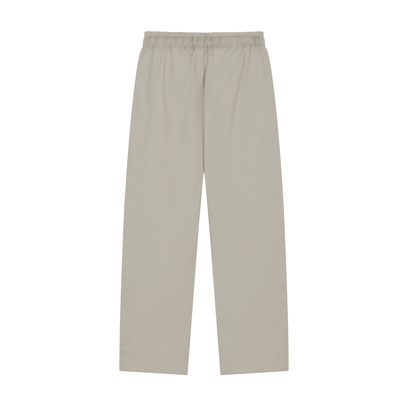 Solid Colour Straight-Leg Sweatpants