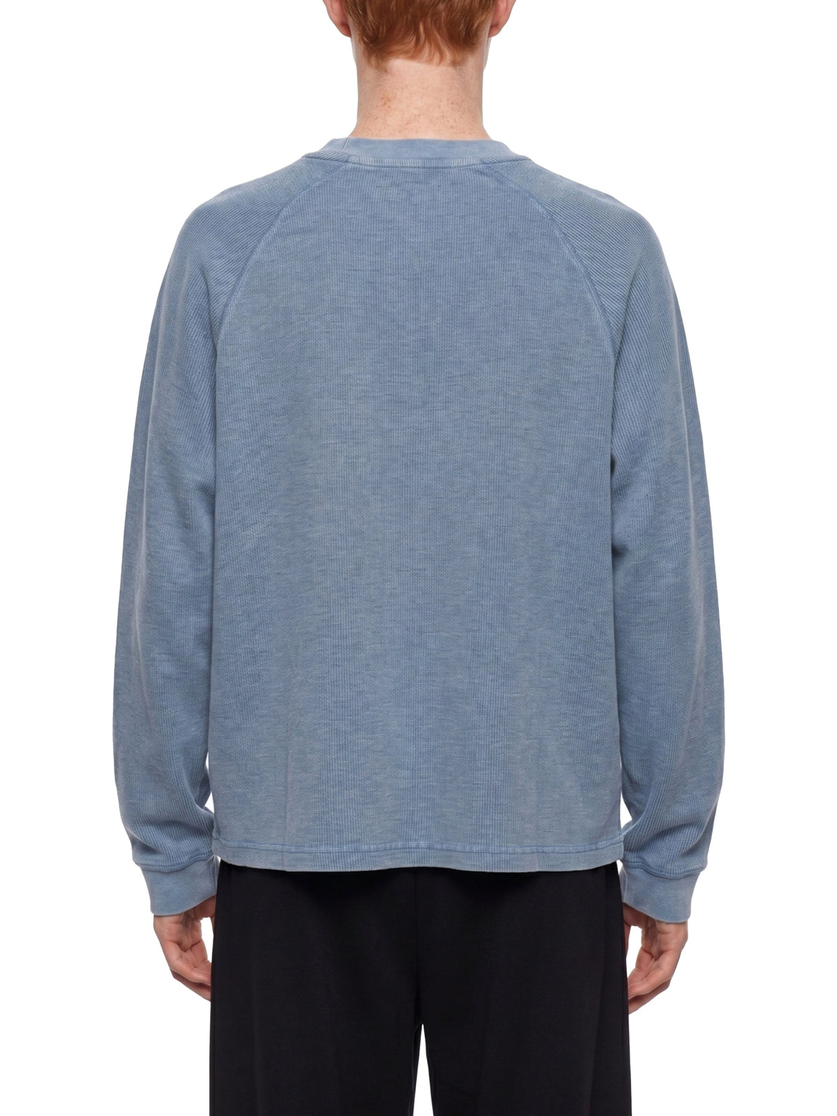 Unisex Vintage Wash Boxy Waffle T-Shirt