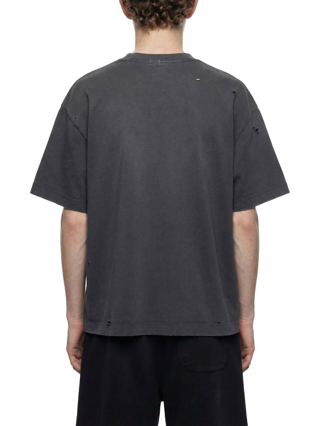 Vintage Washed Distressed Boxy Oversized T-Shirt