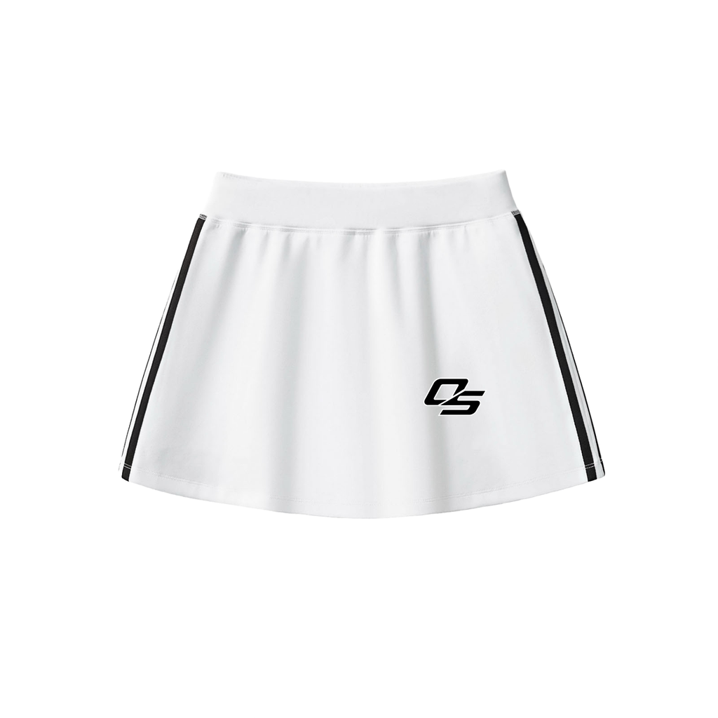 Off Script Women’s Contrast-Tape Performance Short Skirt