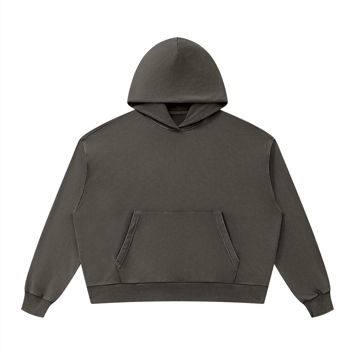 Unisex Mineral Wash Boxy Hoodie