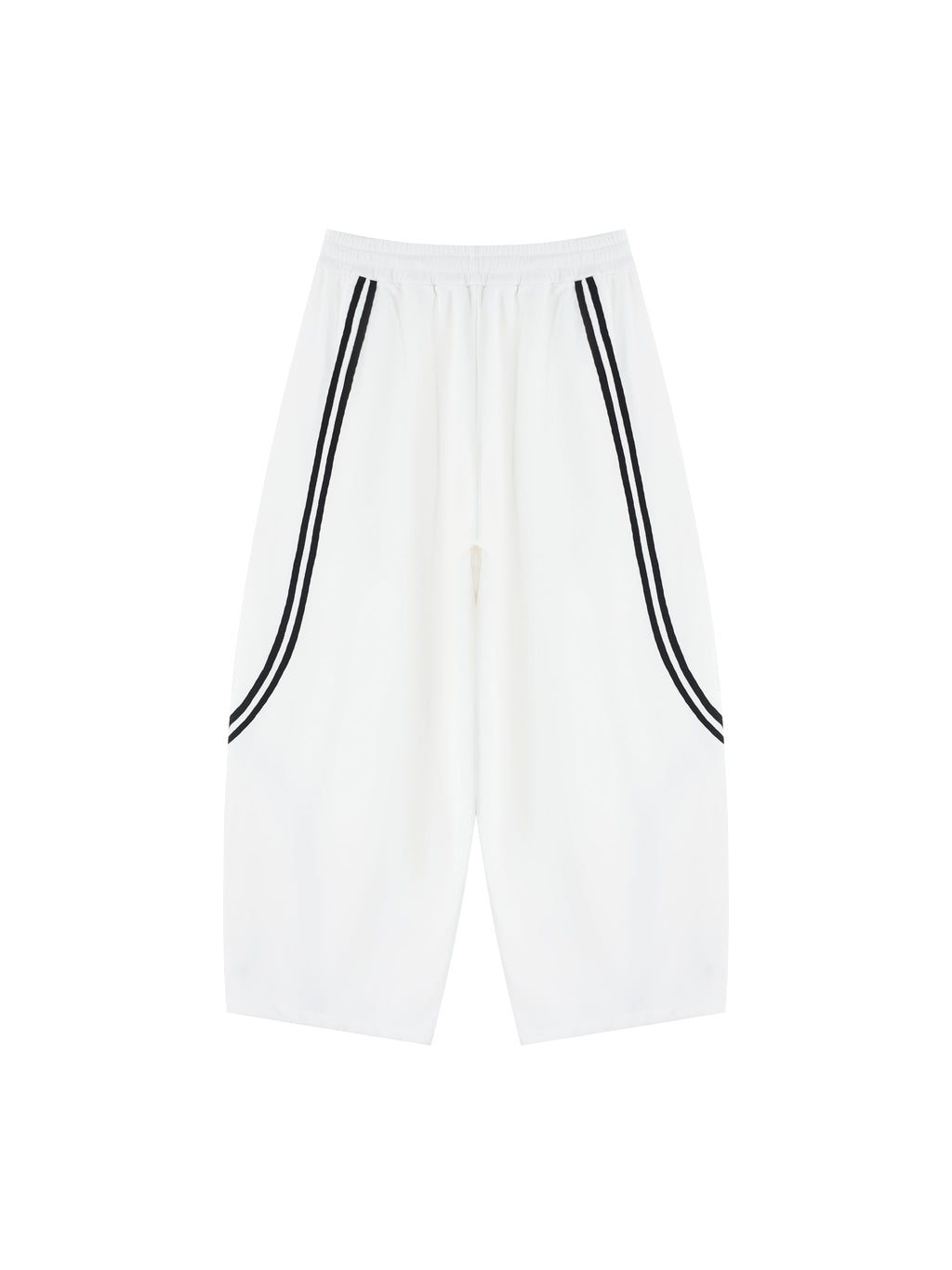 Unisex Wide Leg Piping Sweatpants