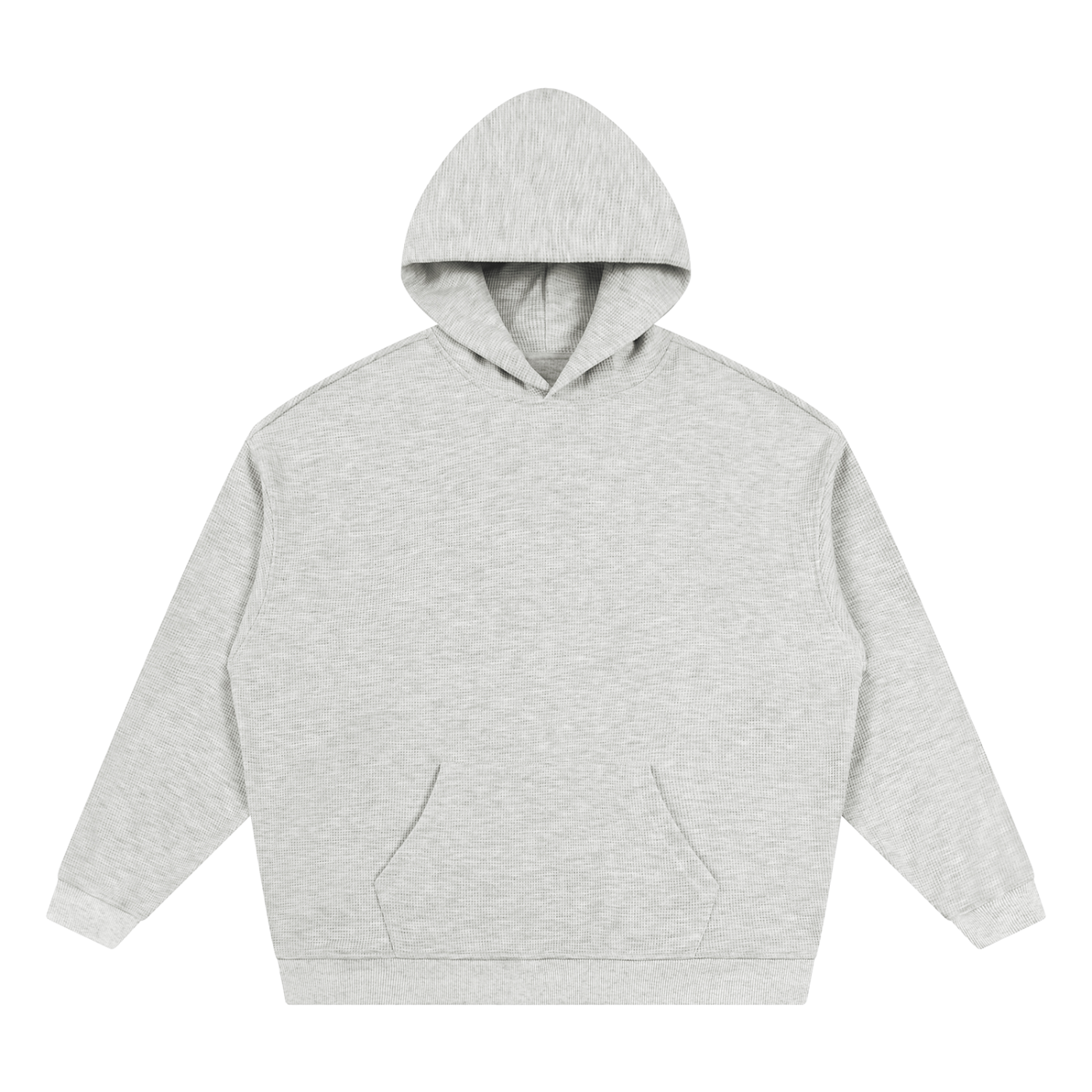Unisex Waffle Oversized Hoodie