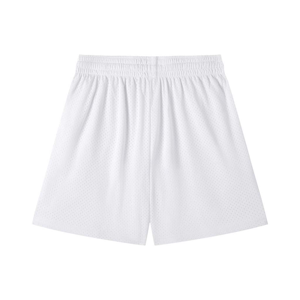 Mesh Drawstring Shorts