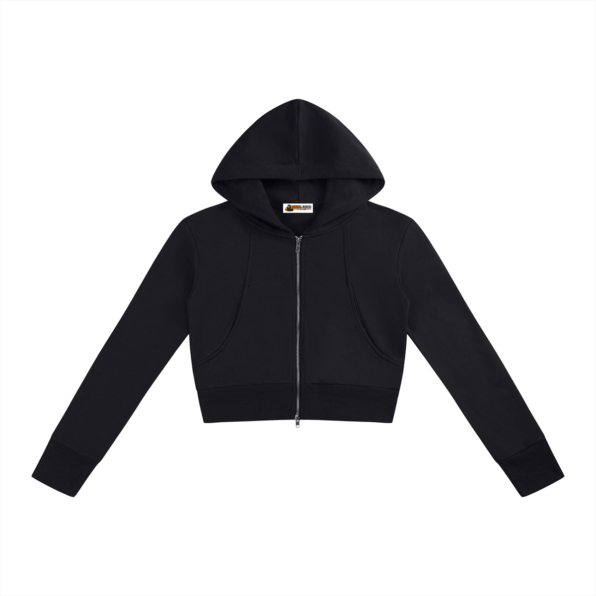 Women’s Slim Crop Full Zip Hoodie