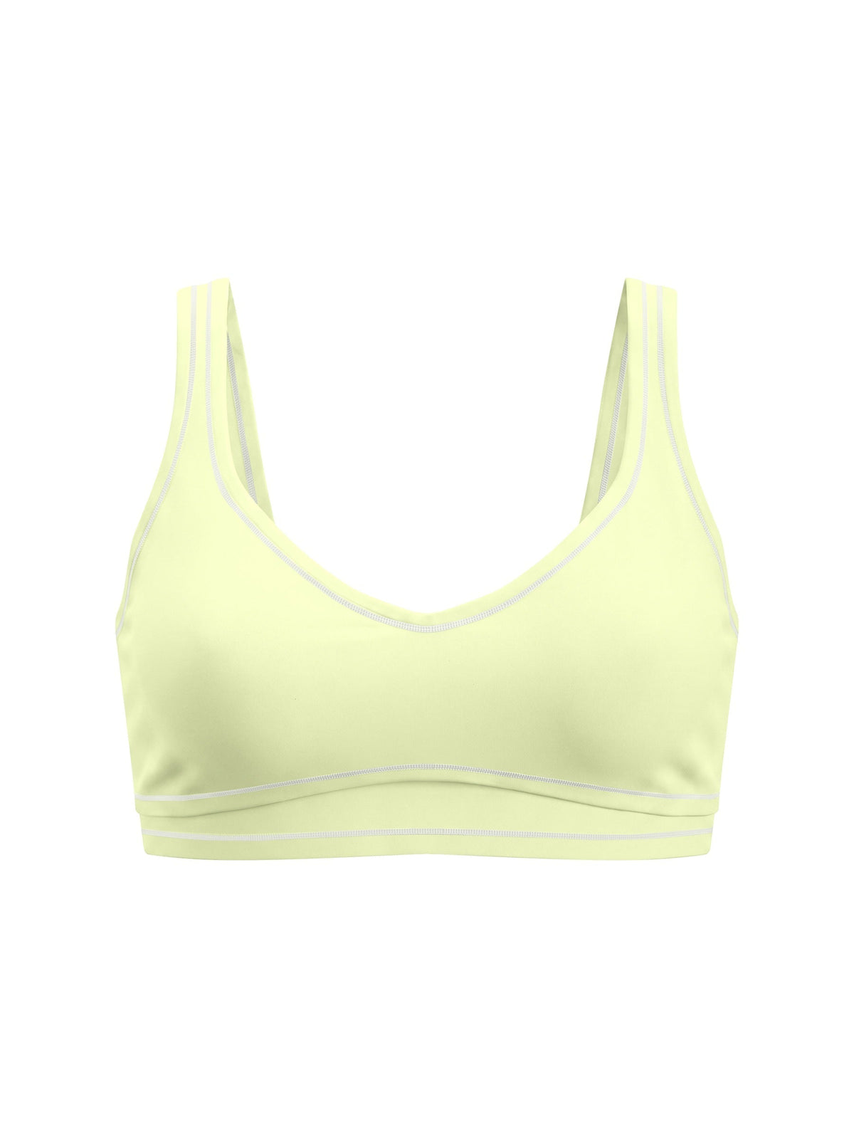 Women’s Topstitching Yoga Sports Bra